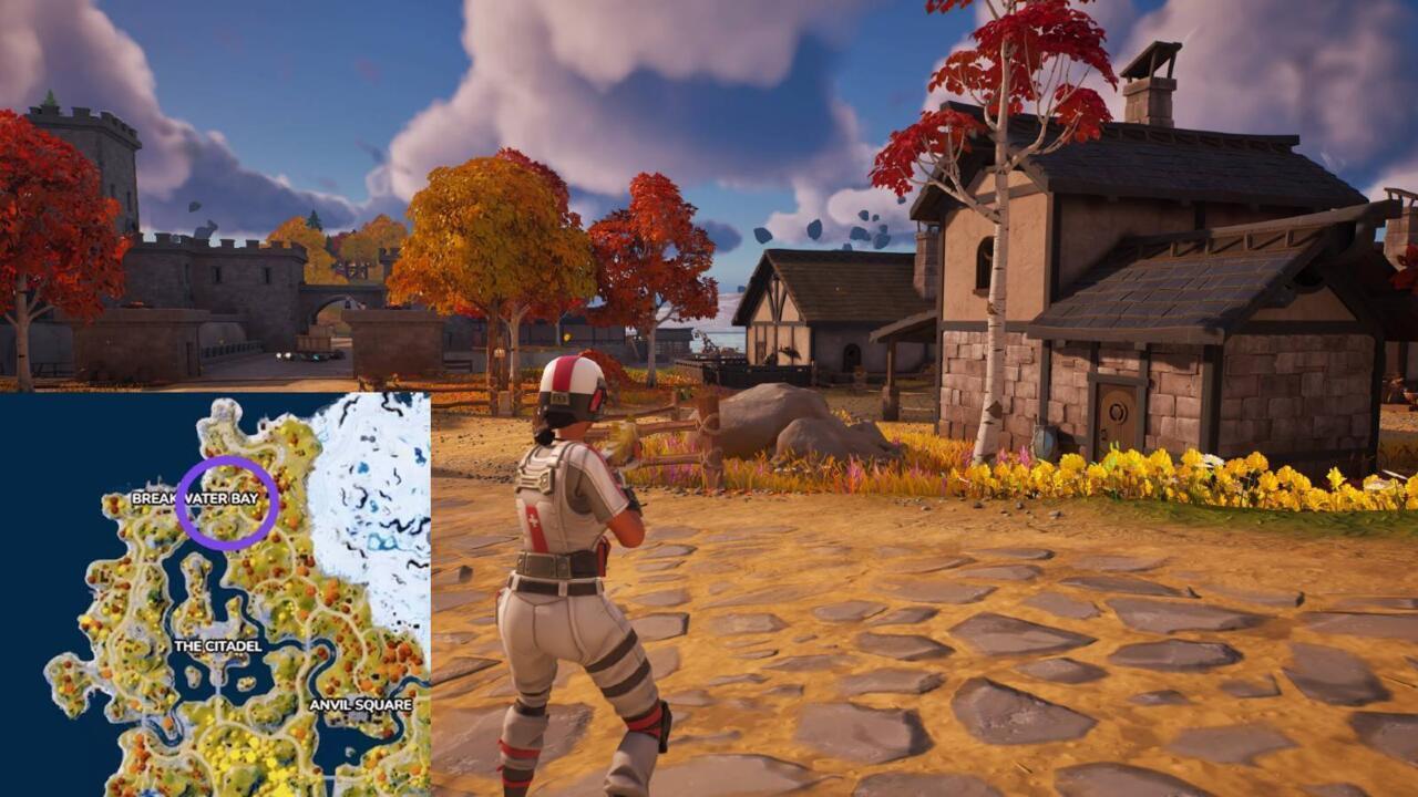 4. The small castle just north of the new race track