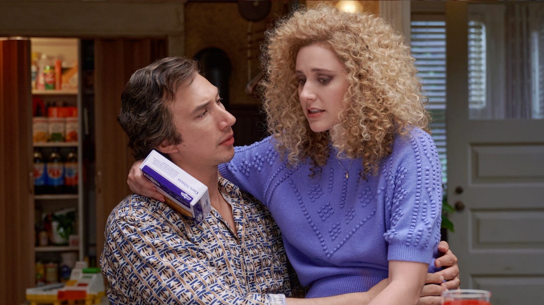 Adam Driver and Greta Gerwig, Pure Silence