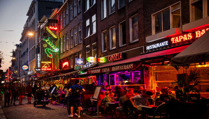 Amsterdam offers the best nightlife in Europe experience for all the fun loving people