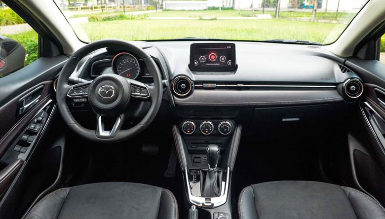 Bảng tablo của Mazda 2