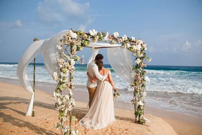 Beach Wedding in Fiji