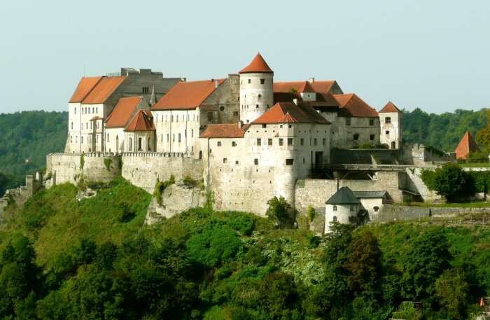 Burghausen Castle View