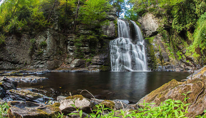 Bushkill Waterfall in Pennyslavia