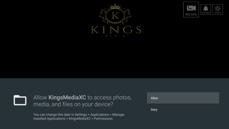 For KingsMedia IPTV their Filelinked code is 65998016