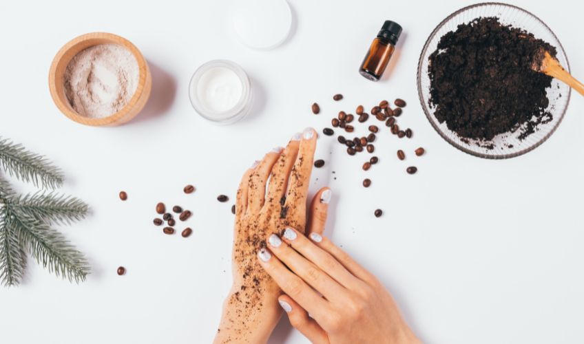Coffee and Rolled Oats Scrub