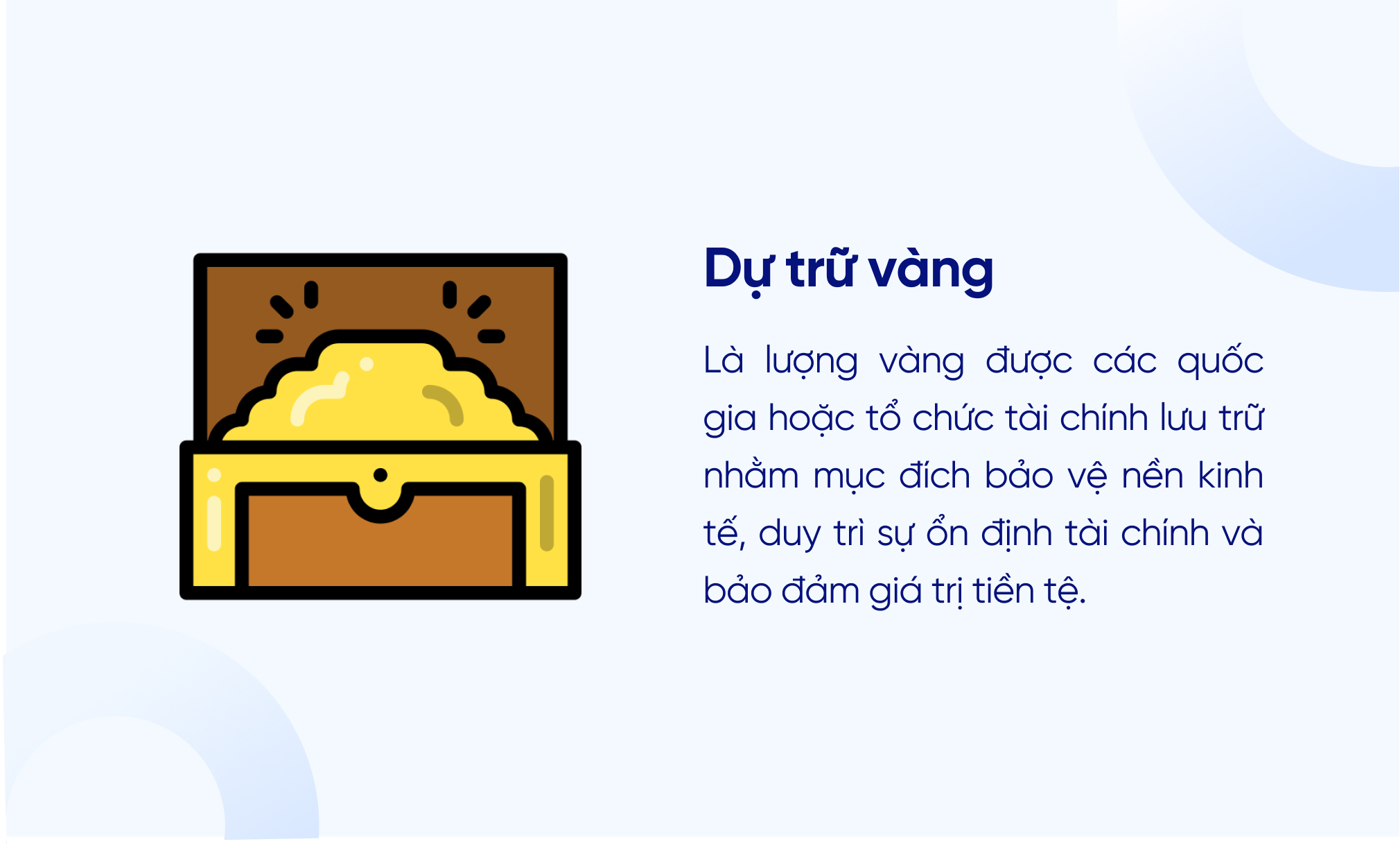 Dự trữ vàng là gì