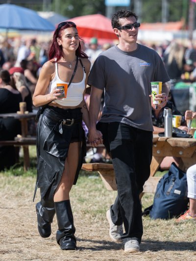 Dua Lipa and Callum Turner Planning 'Big Wedding' in U.K. (EXCL)