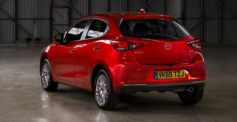 Đuôi xe Mazda 2 Hatchback