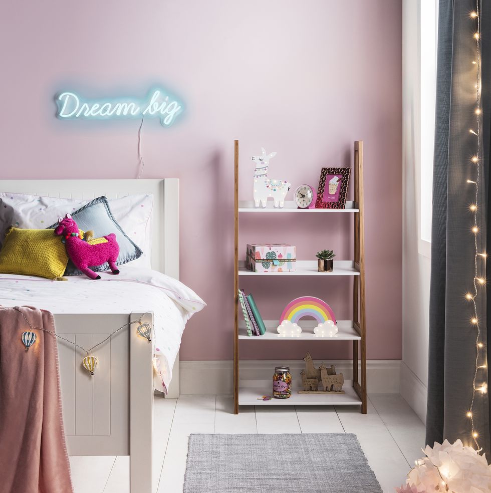 Enchanting Design Ideas for a Girl's Bedroom: From Sensible Storage to Playful Geometry