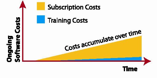 Figure 8. Ongoing SaaS costs