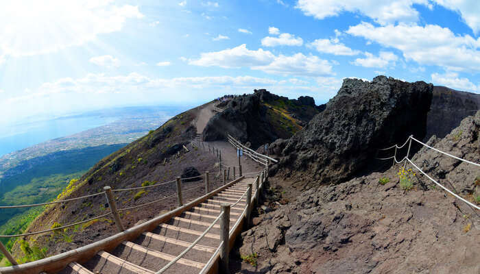 Go Hiking At Mount Vesuvius