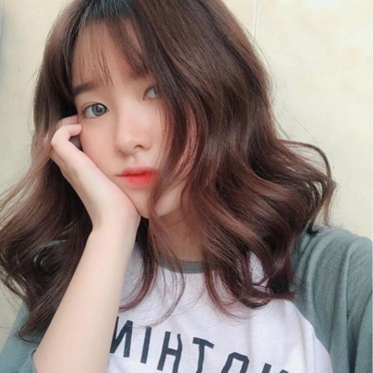 Xu hướng tóc layer ngang vai Hàn Quốc