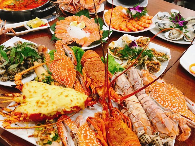 Review 12 nhà hàng buffet hải sản Hà Nội tươi ngon, ăn là ...