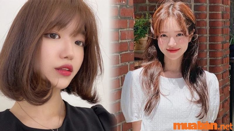 tóc màu đỏ tím