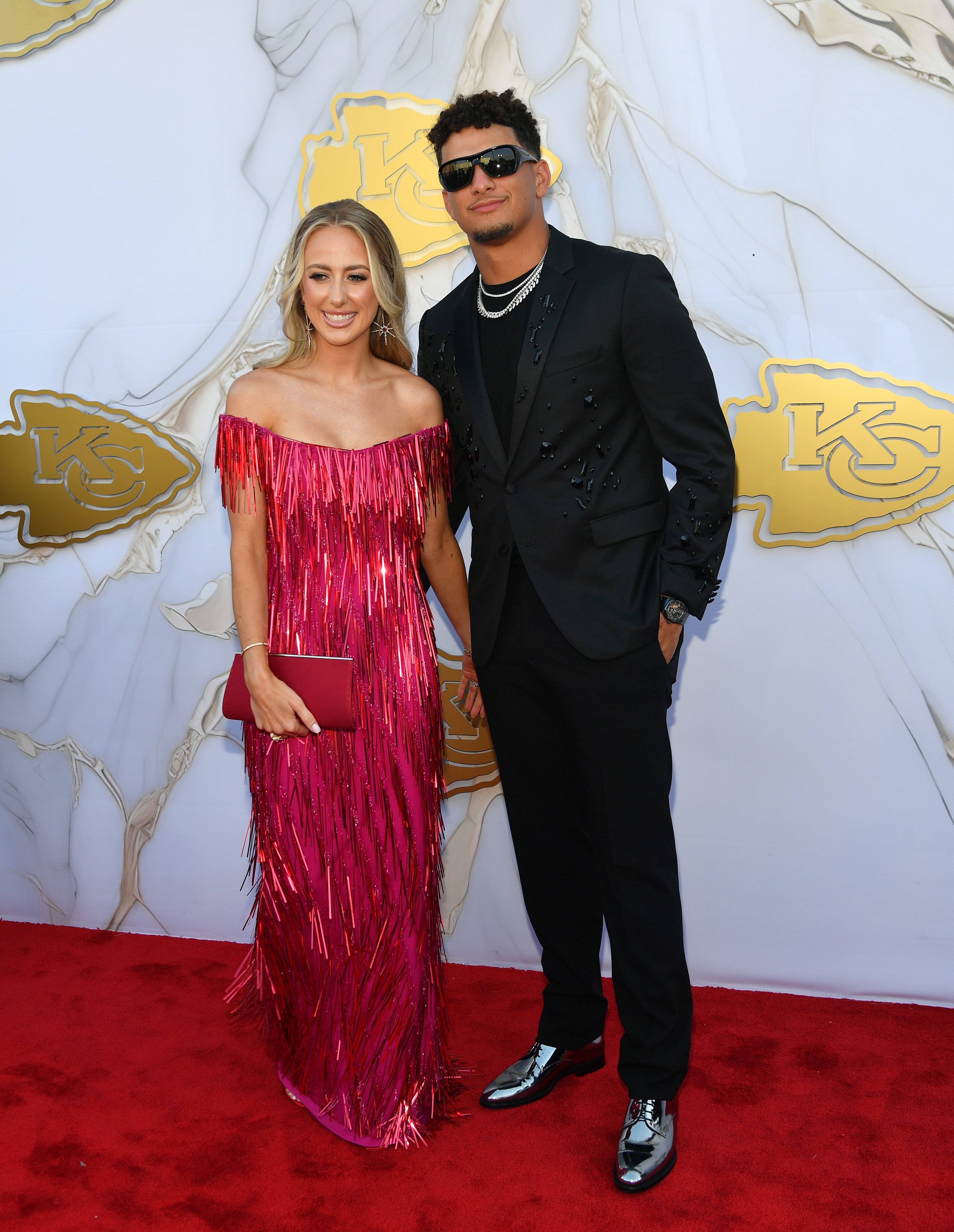 Patrick and Brittany Mahomes