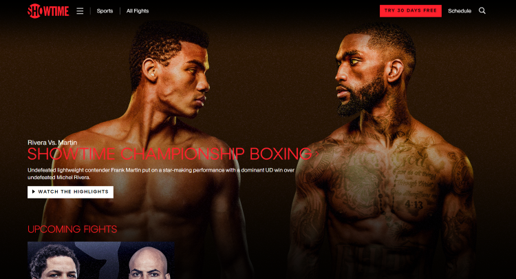 Prior to installing Showtime Boxing on your Firestick/Fire TV device, you must first sign up for an account on their official website.