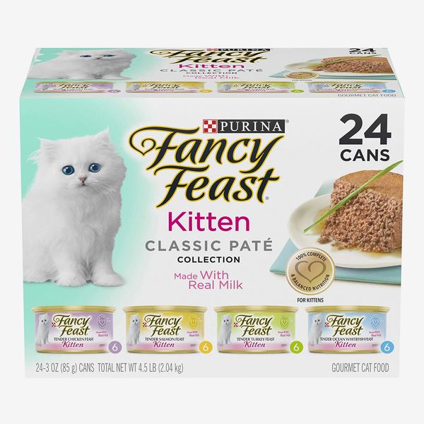 Purina Fancy Feast Grain-Free Classic PÃ¢tÃ© Wet Kitten Food Variety Pack