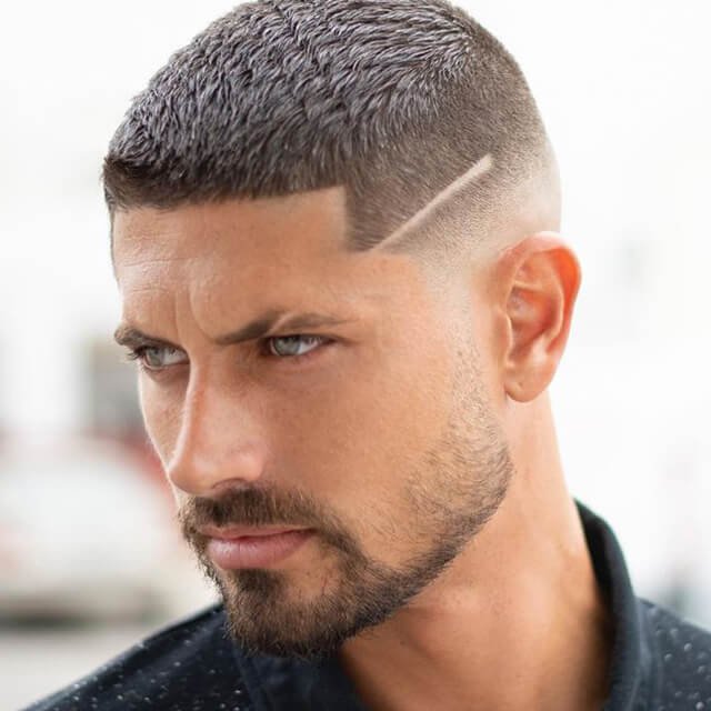 Medium Length Low Fade Haircut