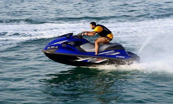Splash your way through waters in a Blue Whale Jet Ski
