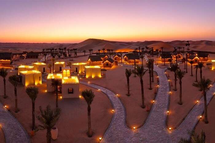 Stay in beautiful desert camps overnight for a more personal experience of the city