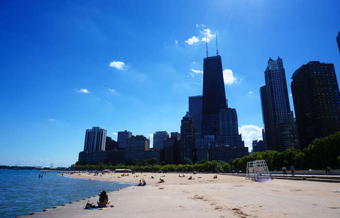 Street Beach in Chicago