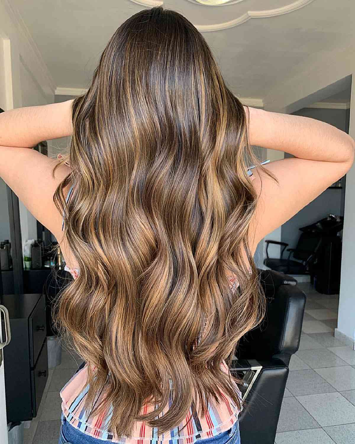 Ash Brown Balayage & Babylights