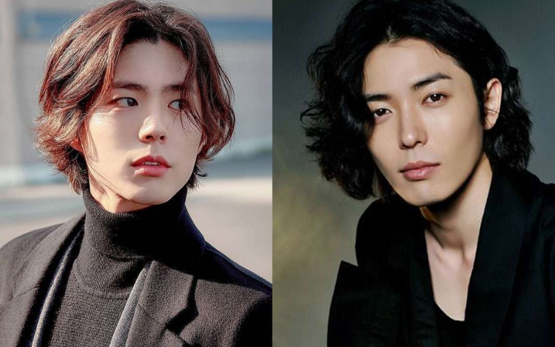 Tóc nam đẹp dài theo phong cách Hàn Quốc