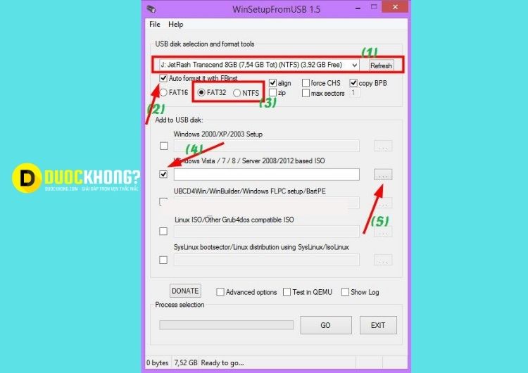 Tạo USB Boot lưu trữ nhiều bộ cài windows