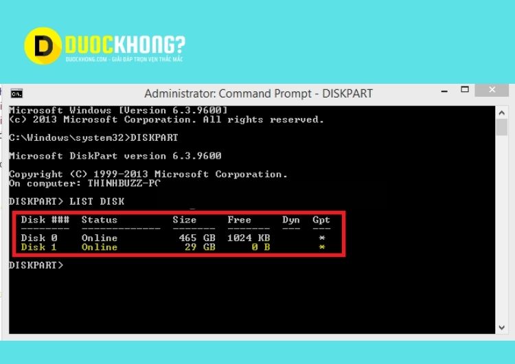 Tạo usb chuẩn UEFI chứa bộ cài Windows