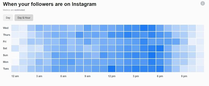 Instagram audience Insights