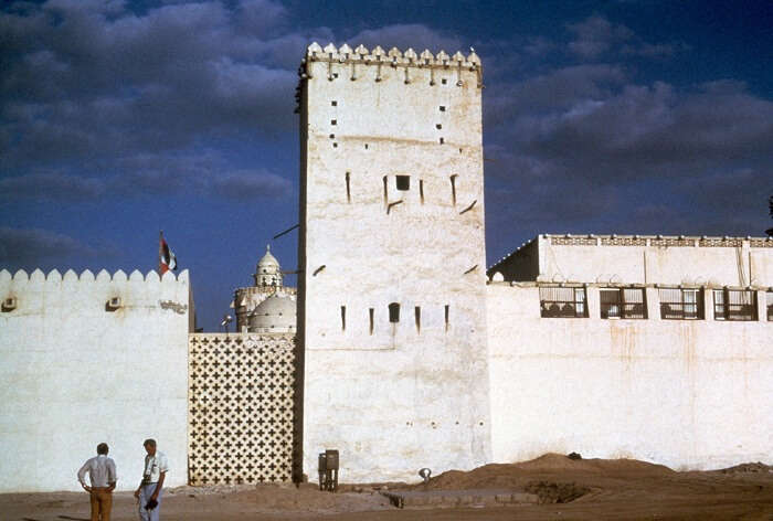 The first permanent structure and ancient residence of Al Nahyan family – Qasr al Hosn