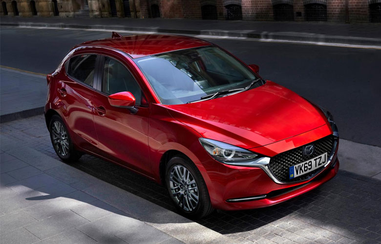 Trang bị ngoại thất trên Mazda 2 khá phong phú