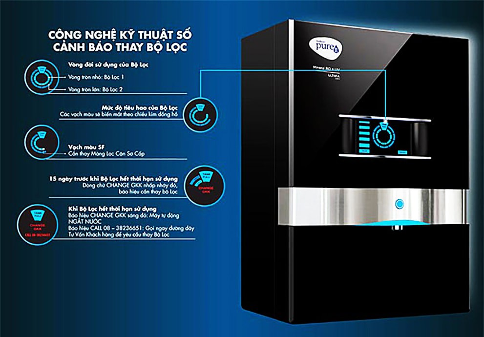 Máy lọc nước FujiE 9 cấp không vỏ RO-03/003A