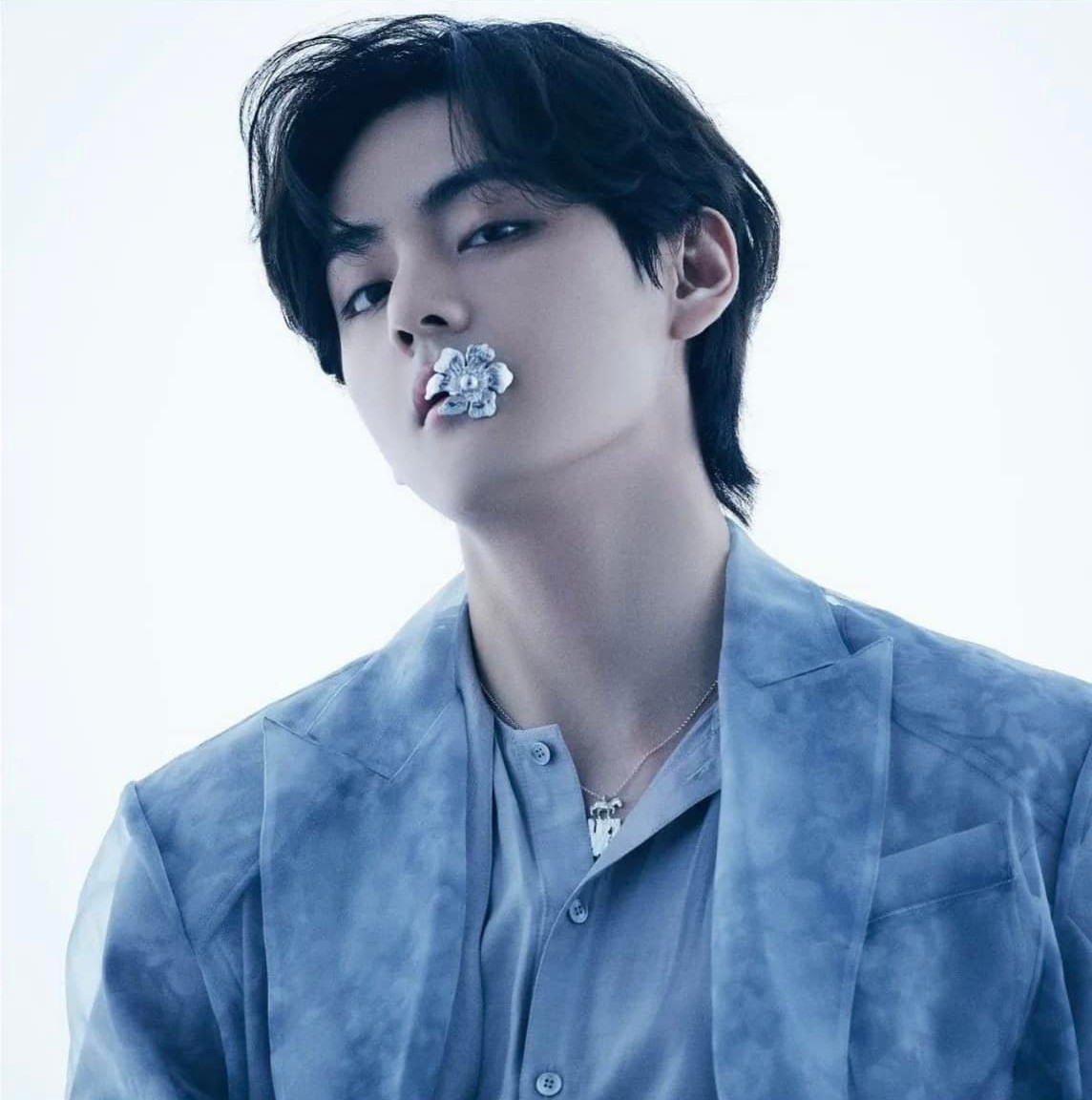 V (BTS) cá»±c phẩm trong tóc mullet nam
