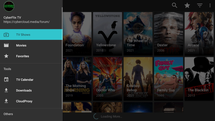 We have considered Cyberflix TV one of the Best APKsÂ available for Firestick and Android TV devices.