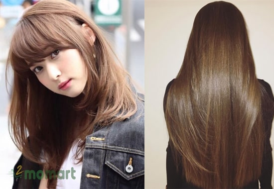 Xinh đẹp nổi bật hơn với màu tóc nâu trầm