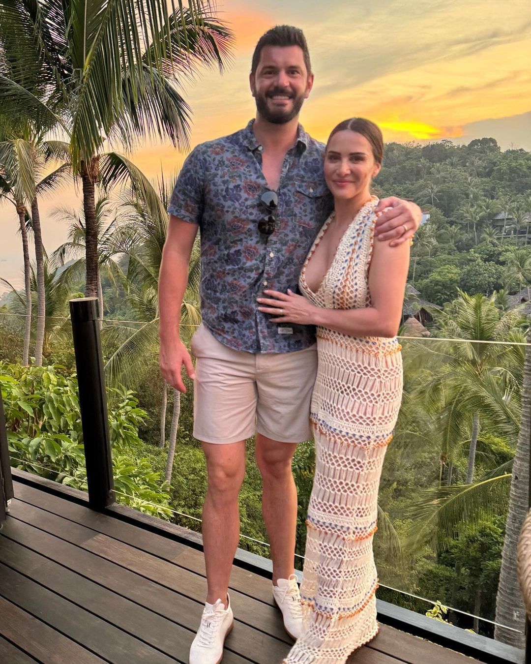 bachelorettes andi dorfman expecting baby no 1 with husband