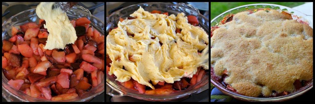 Eves pudding made with other fruit