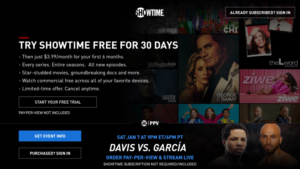 how to watch showtime boxing on firestick