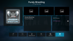 install Purely Wrestling Kodi Addon