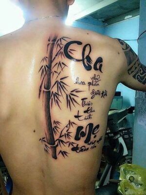 tattoo cha mẹ siêu ý nghĩa cho anh em