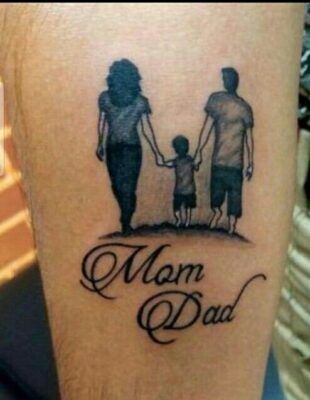 tattoo cha mẹ và con