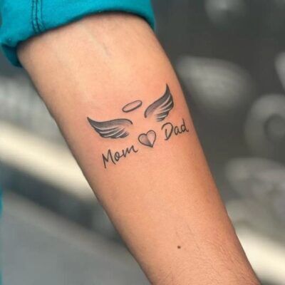 tattoo mom yêu dad