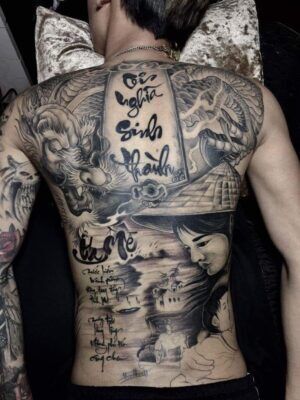 tattoo thể hiện lòng biết ơn với cha mẹ