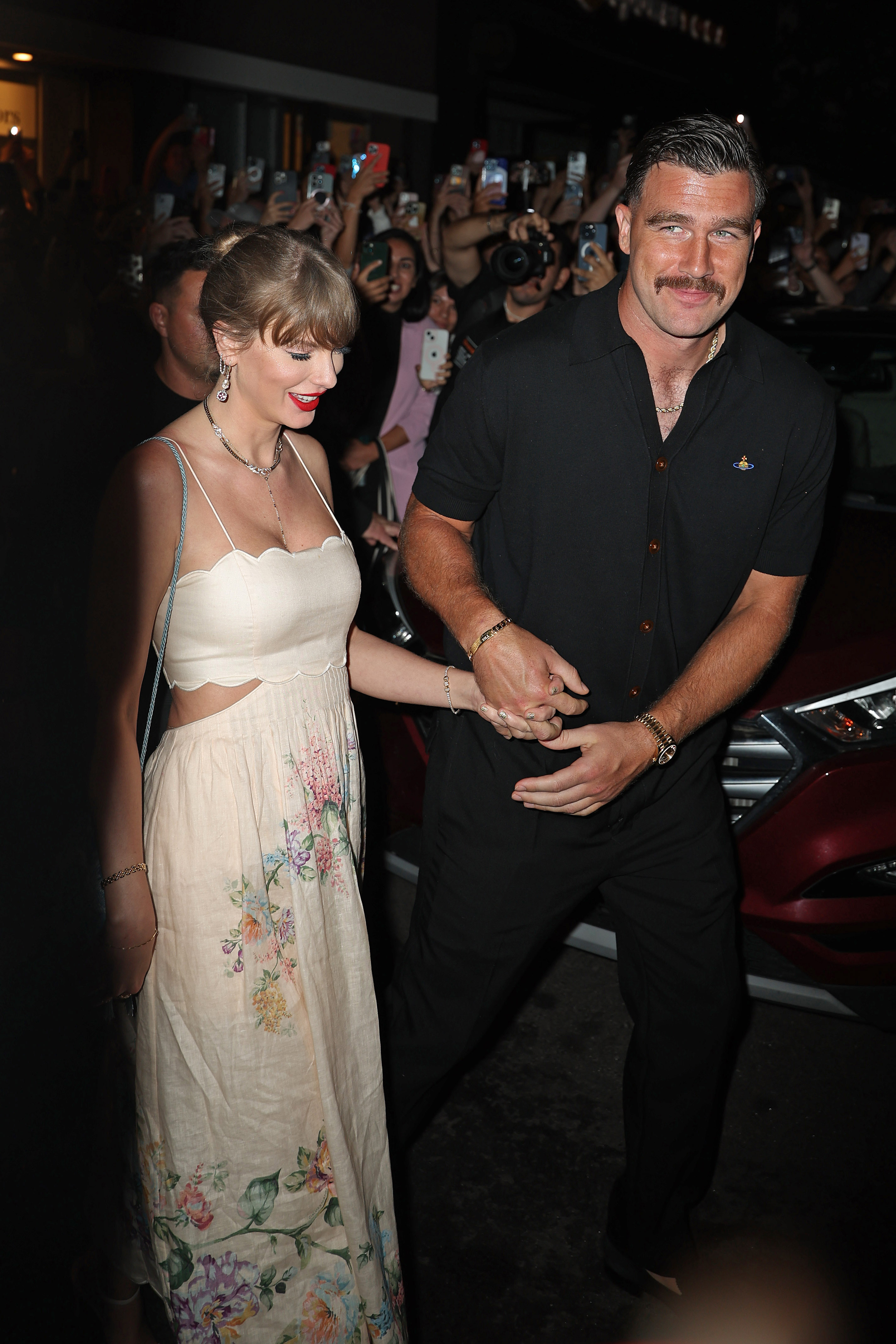 taylor swift travis kelce dating timeline