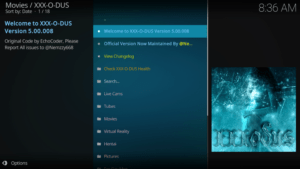 xxx-o-dus kodi addon